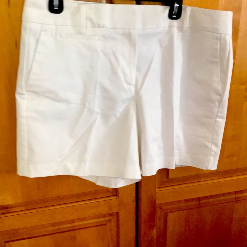 White Ann Taylor Metro Shorts
